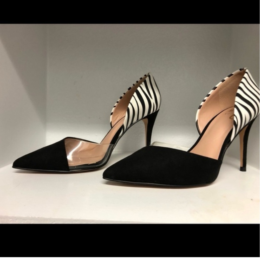 NIB Mix No. 6 Elegant Zebra Women's Heels sz 8.5